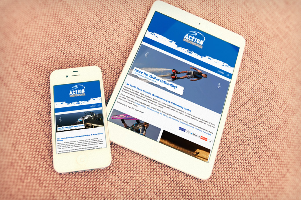 Mobile responsive website