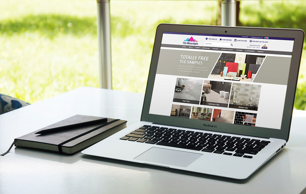 Tile Mountain Website Design